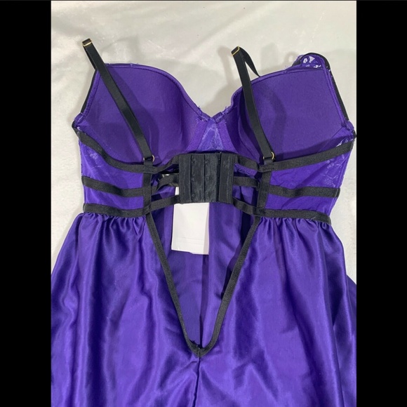 NEW $78 Ann Summers Esmerelda Underwire Babydoll Chemise [SZ 4/6 B-C‎ ] - Picture 8 of 8